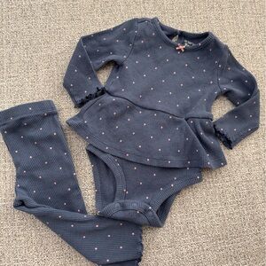 Carter’s Baby Girl Two Piece Pant Set 6-9M